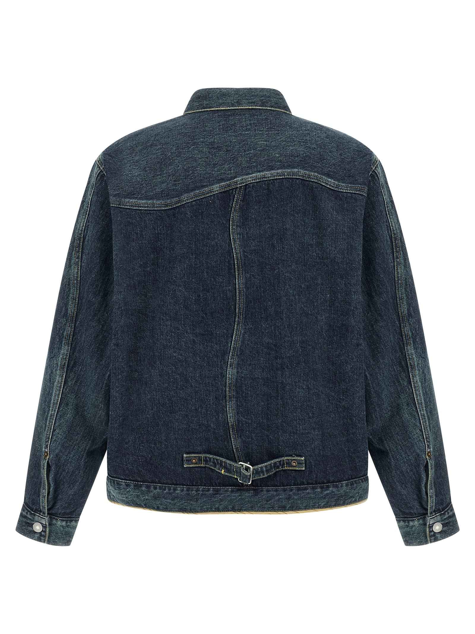 Blue Cotton Denim Jacket
