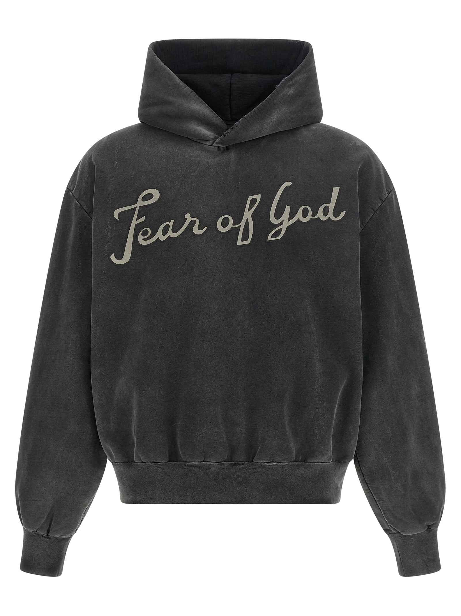 Black Cotton Sweatshirt