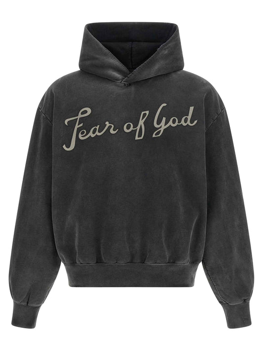 Black Cotton Sweatshirt