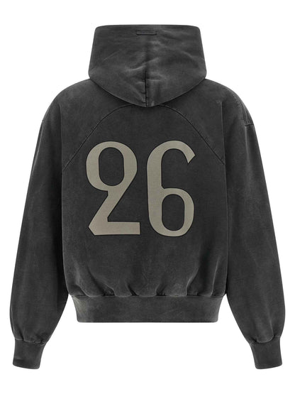 Black Cotton Sweatshirt