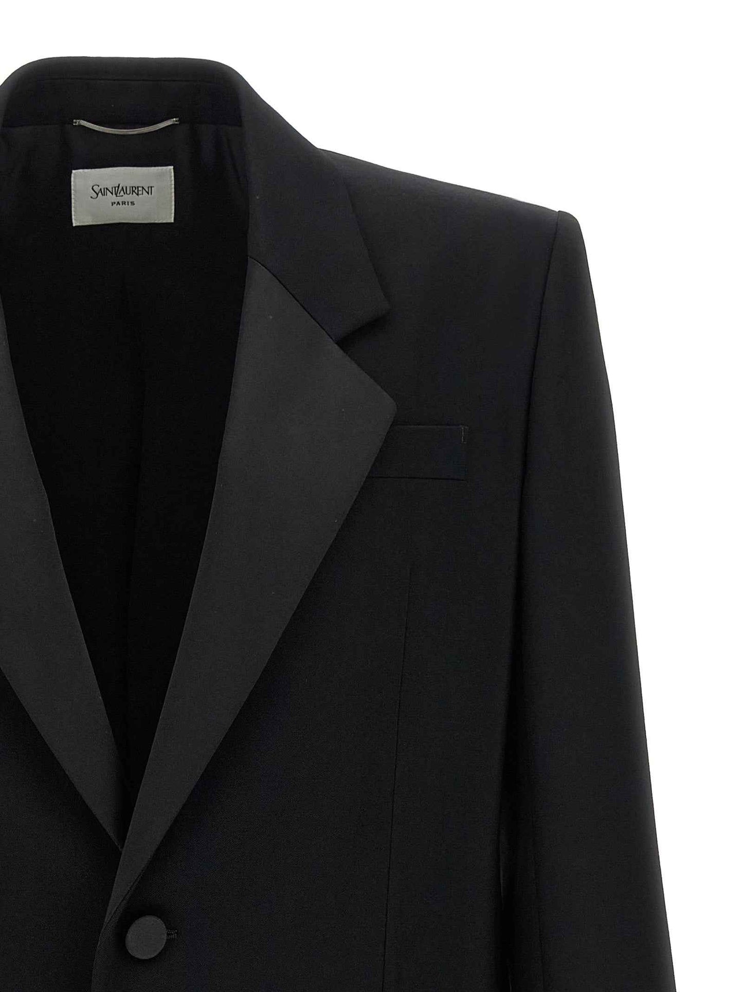 Black Wool Blazer