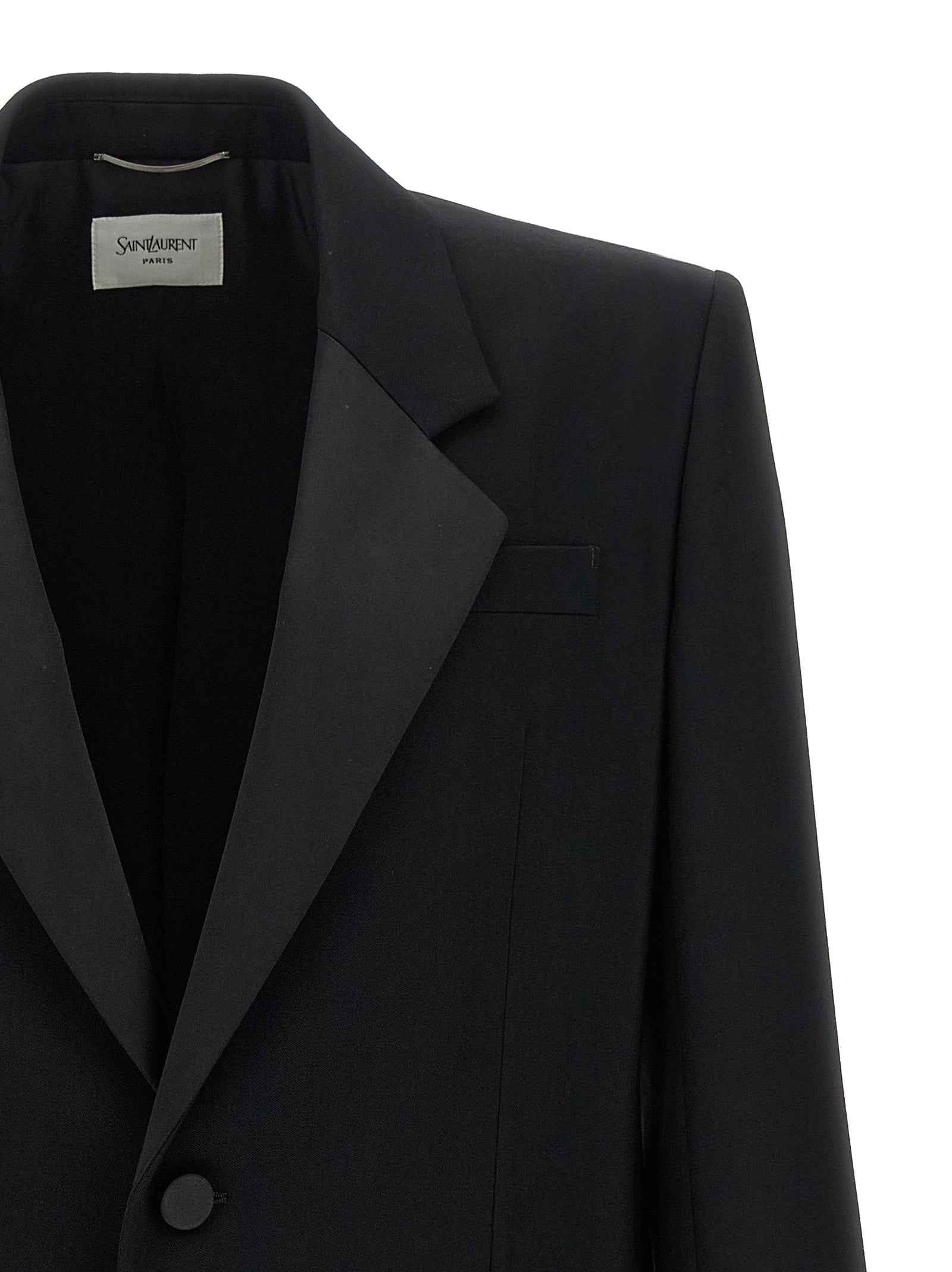 Black Wool Blazer