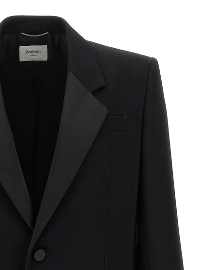 Black Wool Blazer