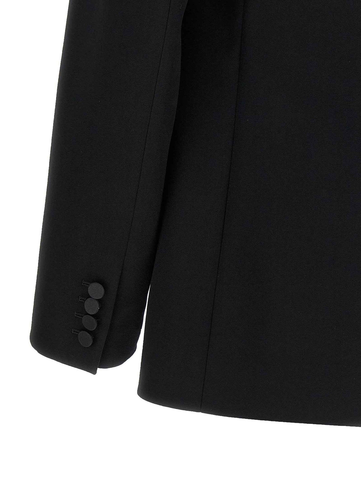 Black Wool Blazer