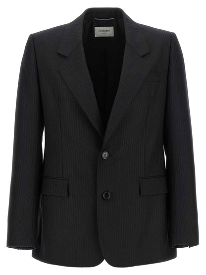 Black Wool Blazer