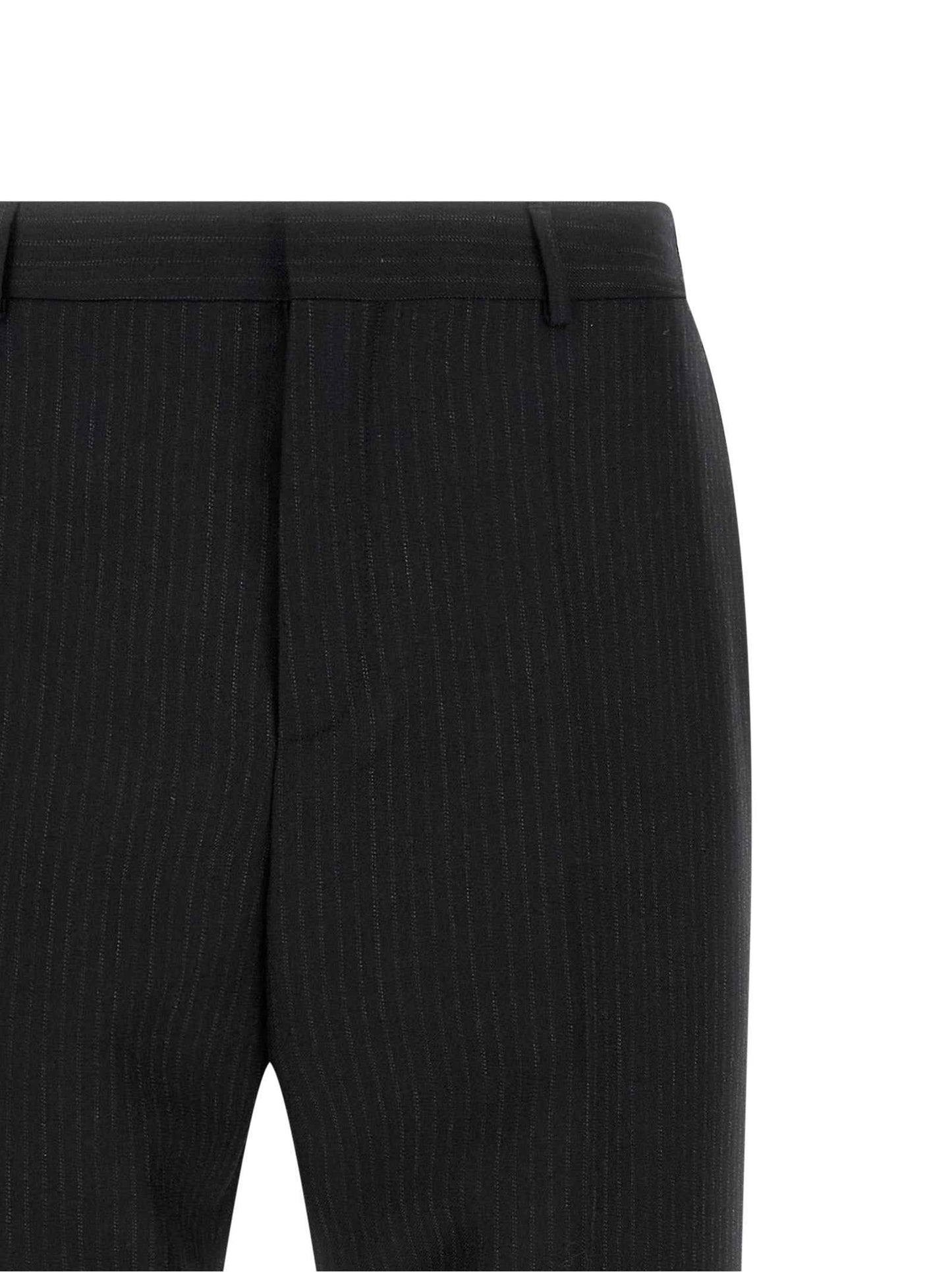 Black Wool Dress Pants