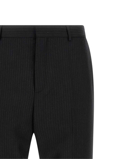 Black Wool Dress Pants