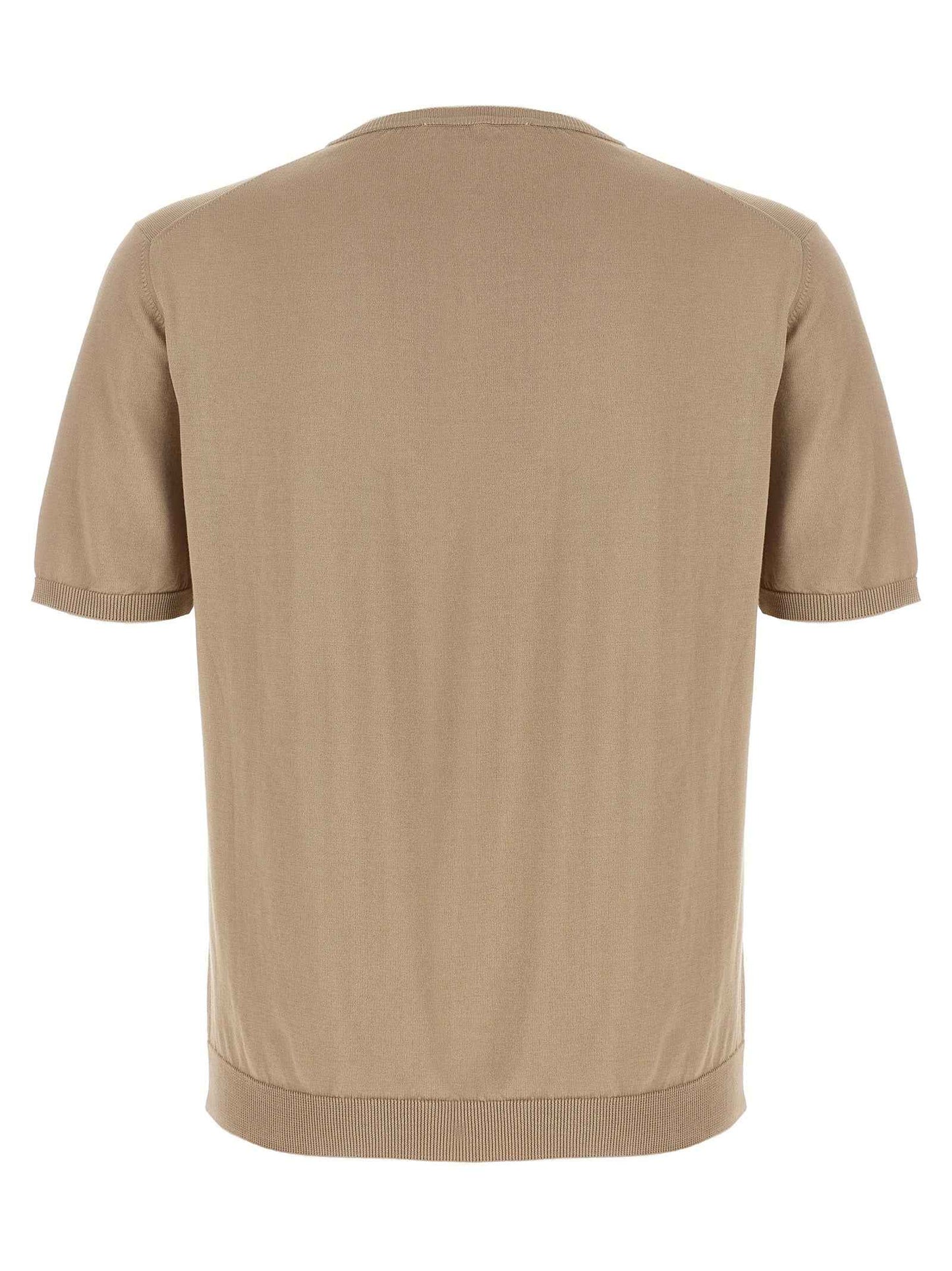 Beige Cotton Cardigan