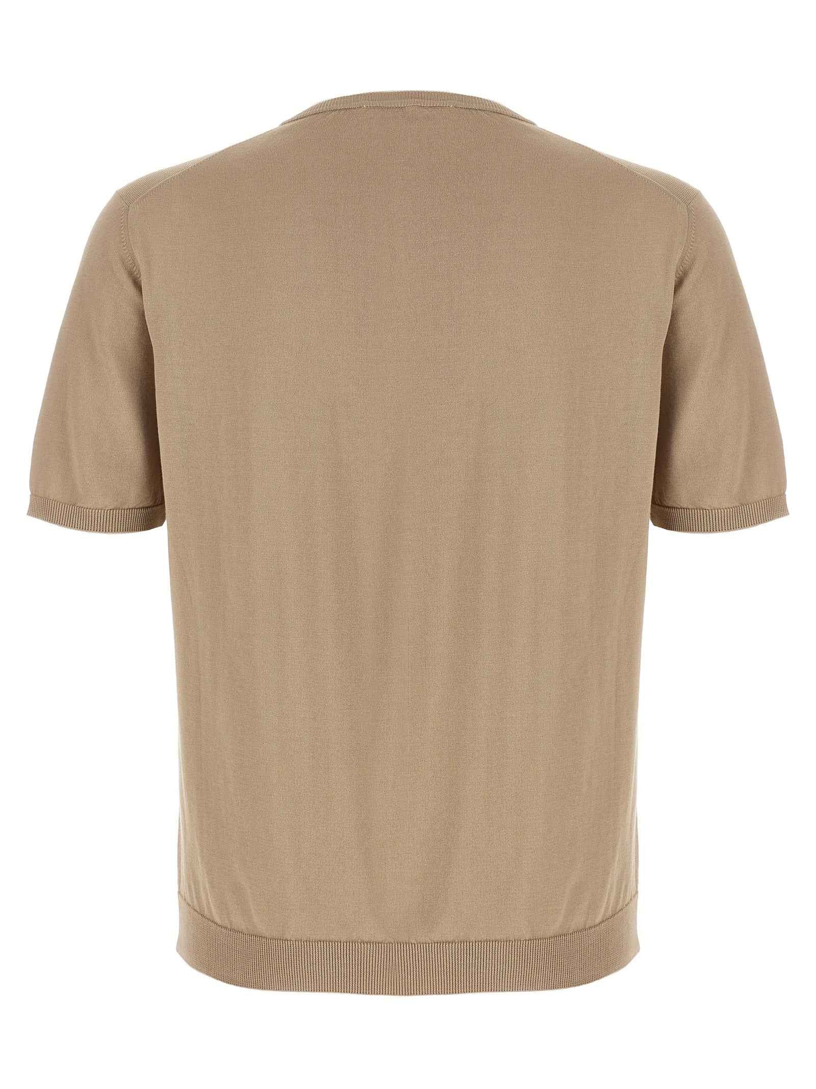 Beige Cotton Cardigan