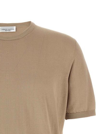 Beige Cotton Cardigan