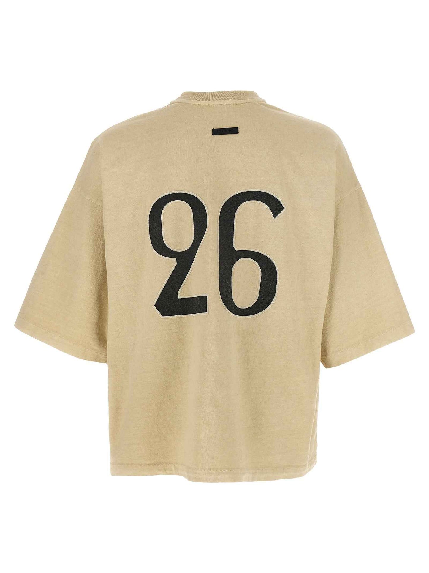 Beige Cotton T-Shirt