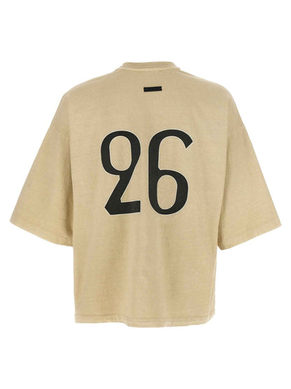 Beige Cotton T-Shirt