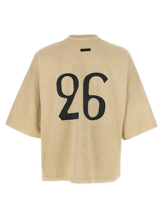 Beige Cotton T-Shirt
