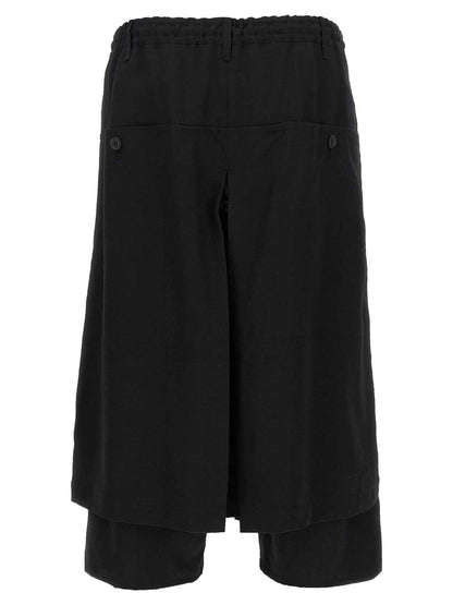 Black Wool Knee Length