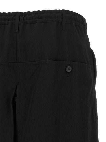Black Wool Knee Length