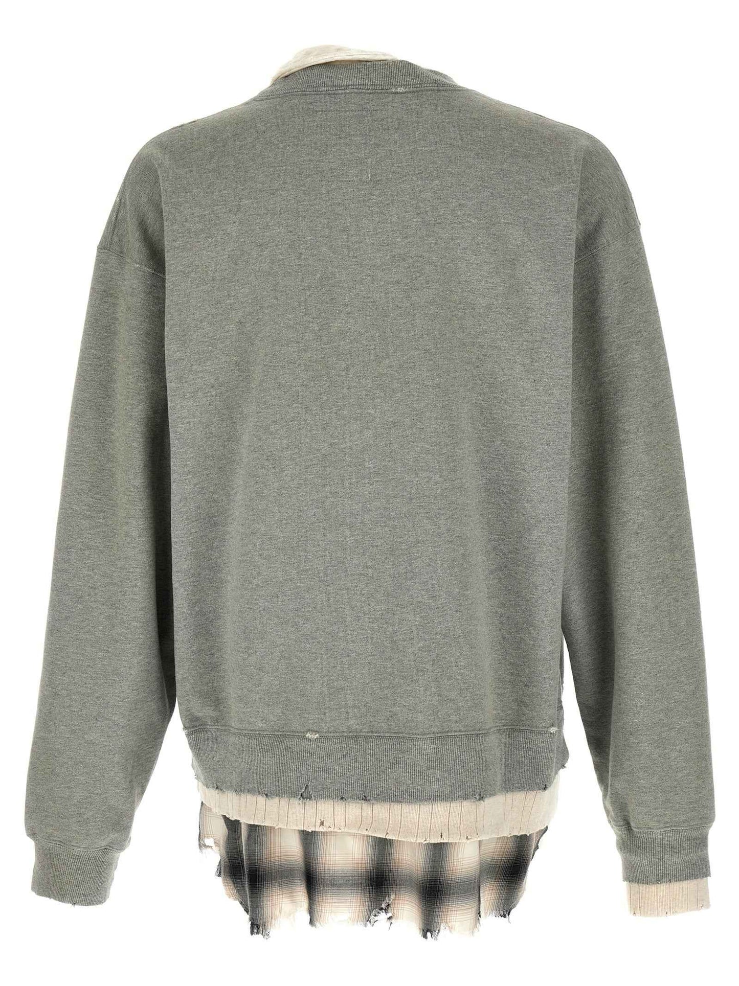 Gray Cotton Sweatshirt