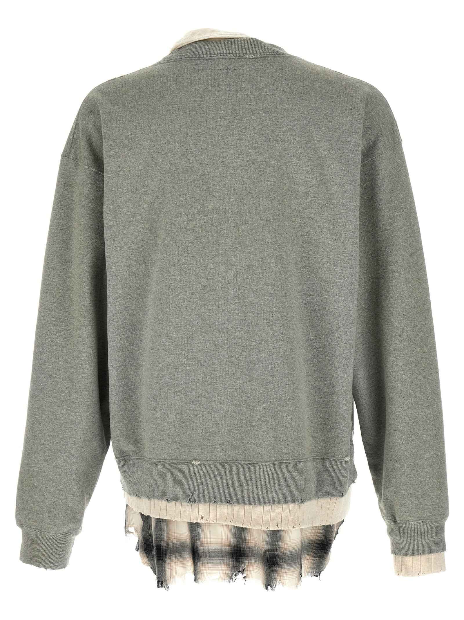 Gray Cotton Sweatshirt