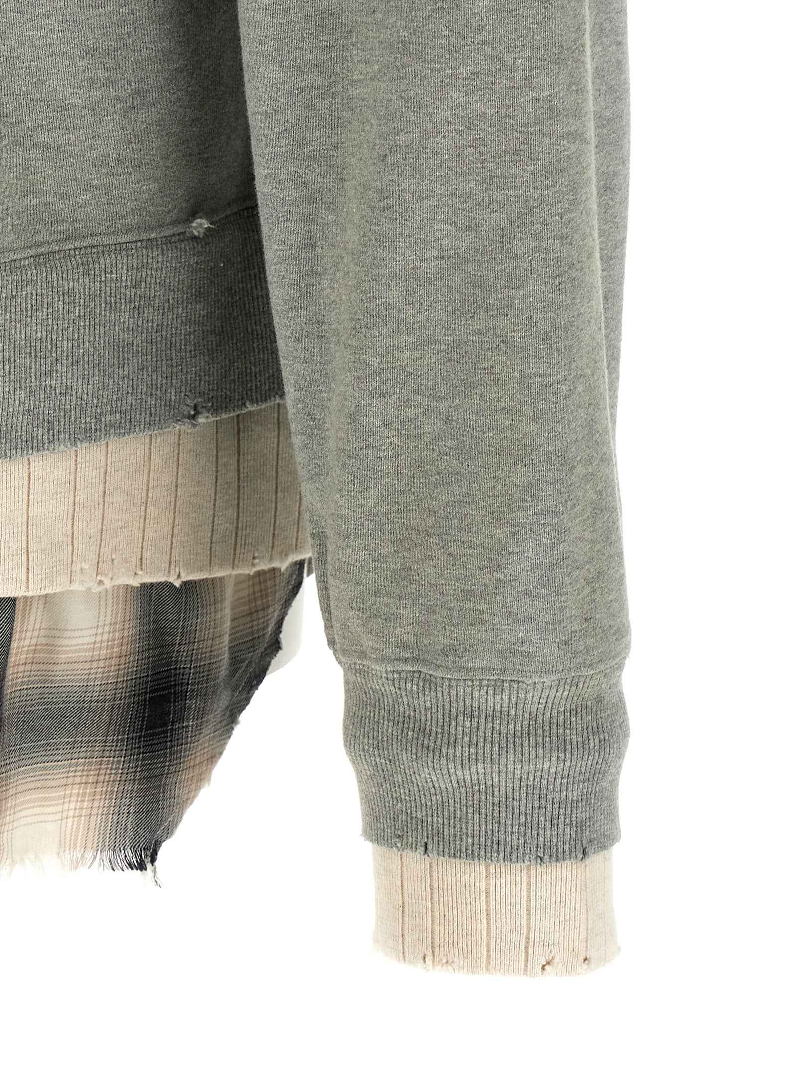 Gray Cotton Sweatshirt