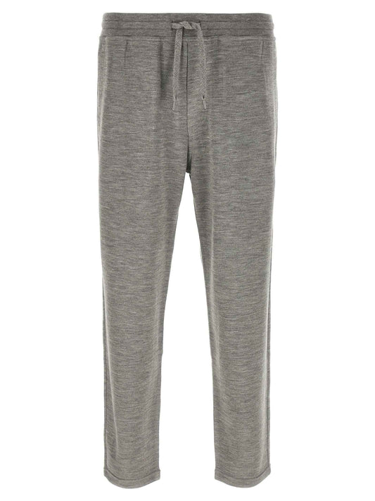 Gray Cashmere Joggers (Workout Pants)