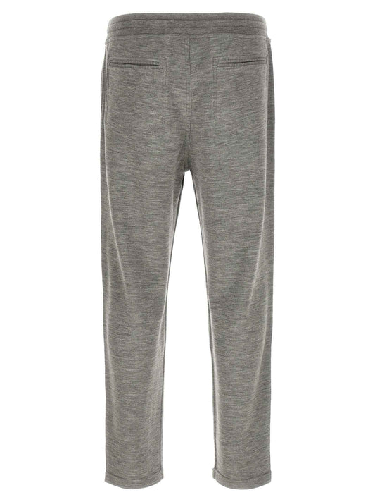 Gray Cashmere Joggers (Workout Pants)