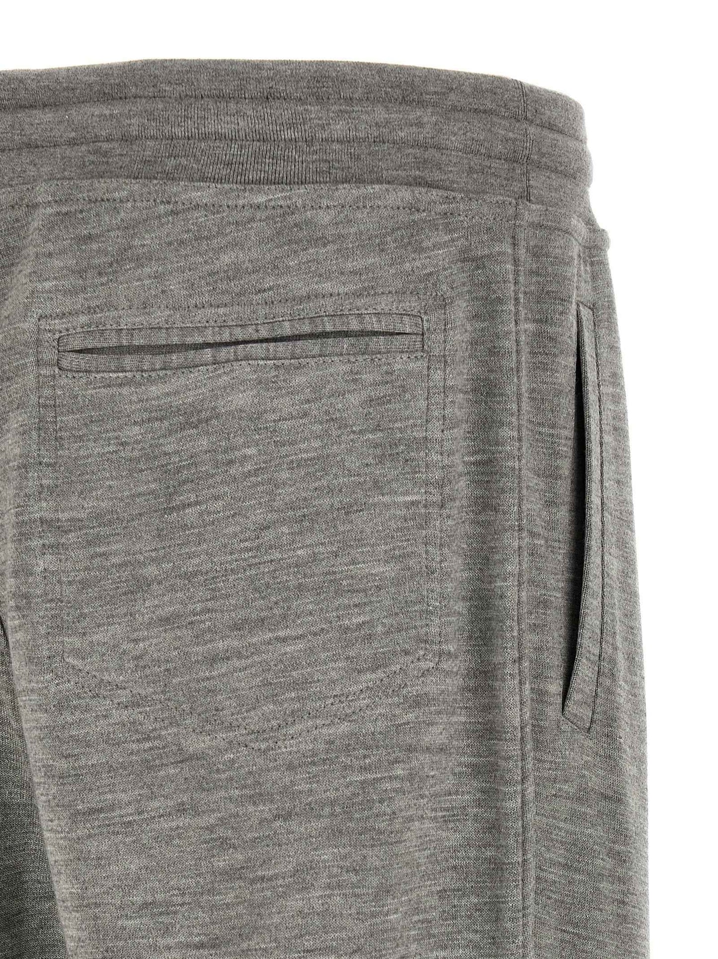 Gray Cashmere Joggers (Workout Pants)