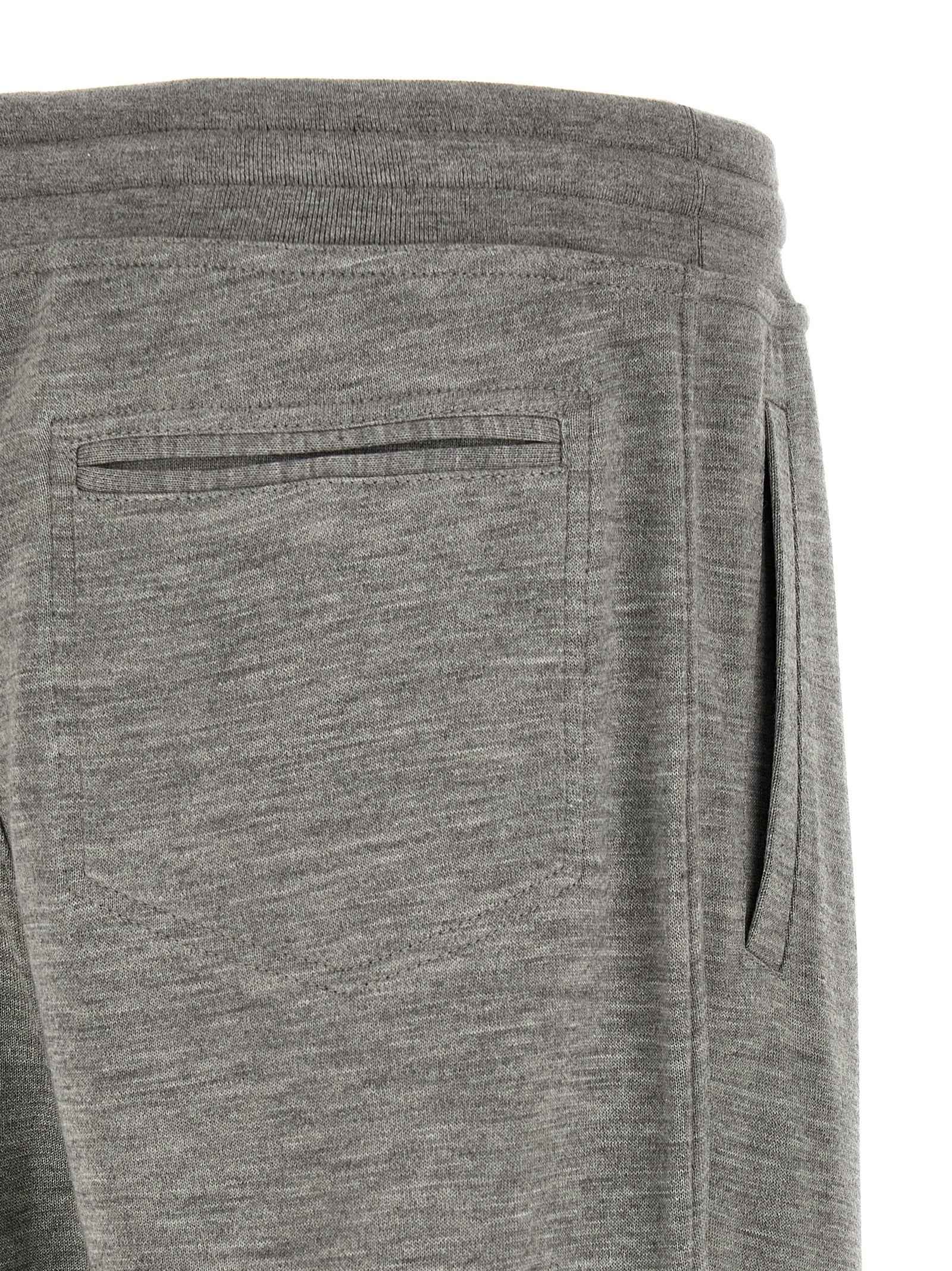 Gray Cashmere Joggers (Workout Pants)