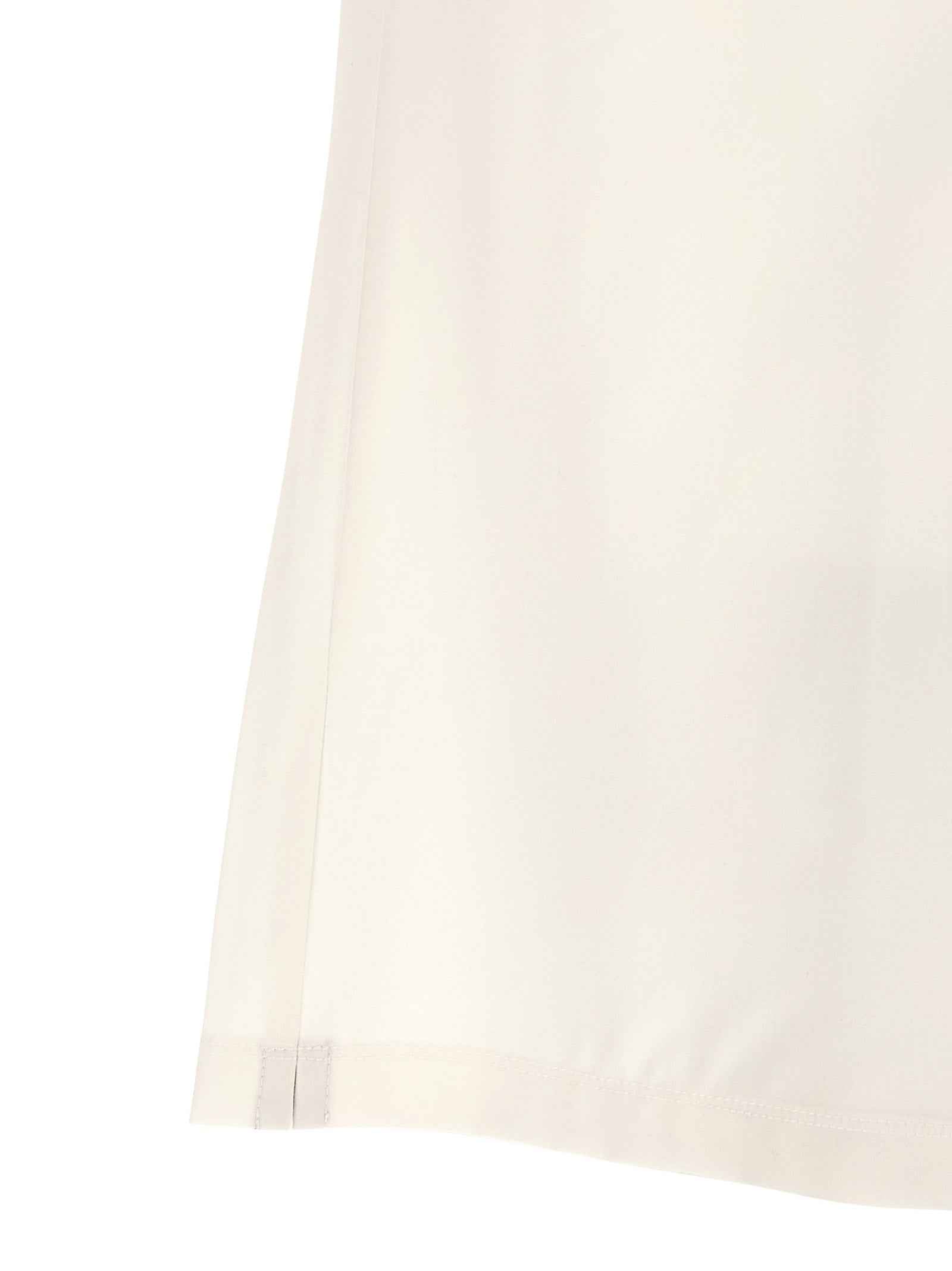 White Virgin Wool Polo Shirt