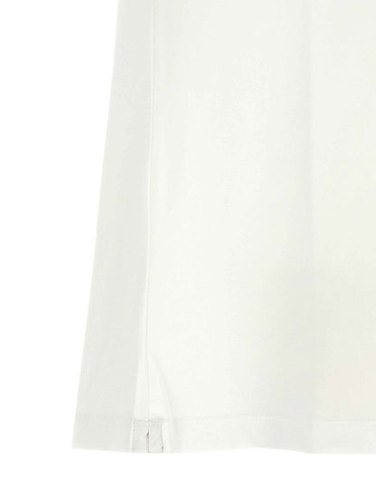 White Polyamide Polo Shirt