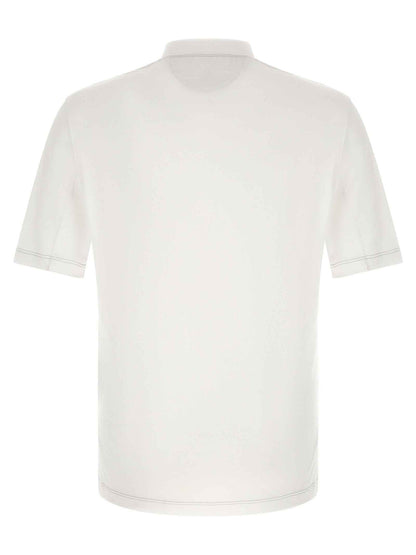 White Polyamide T-Shirt
