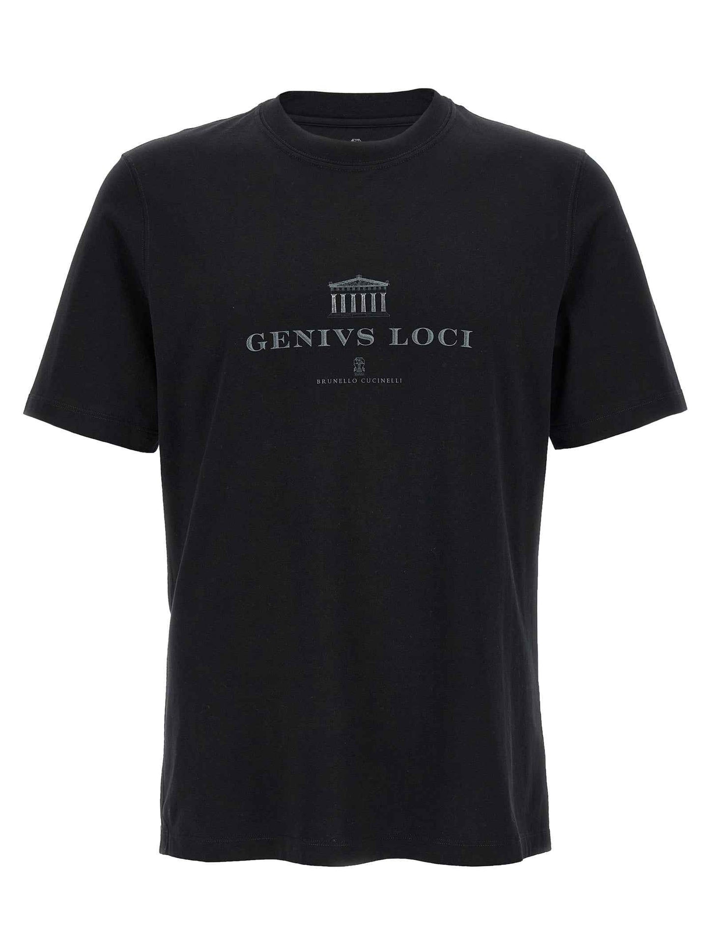 Black Cotton T-Shirt