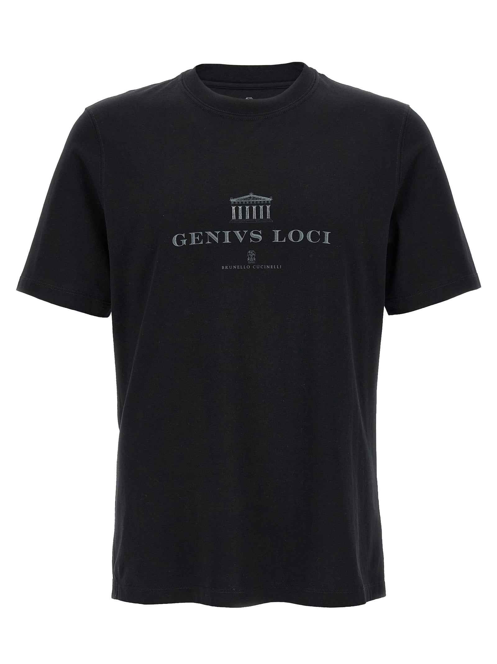 Black Cotton T-Shirt
