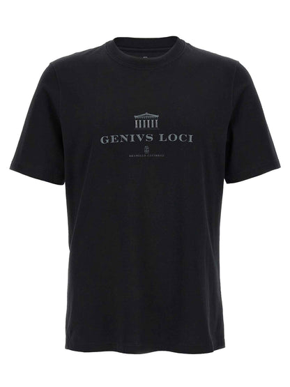 Black Cotton T-Shirt