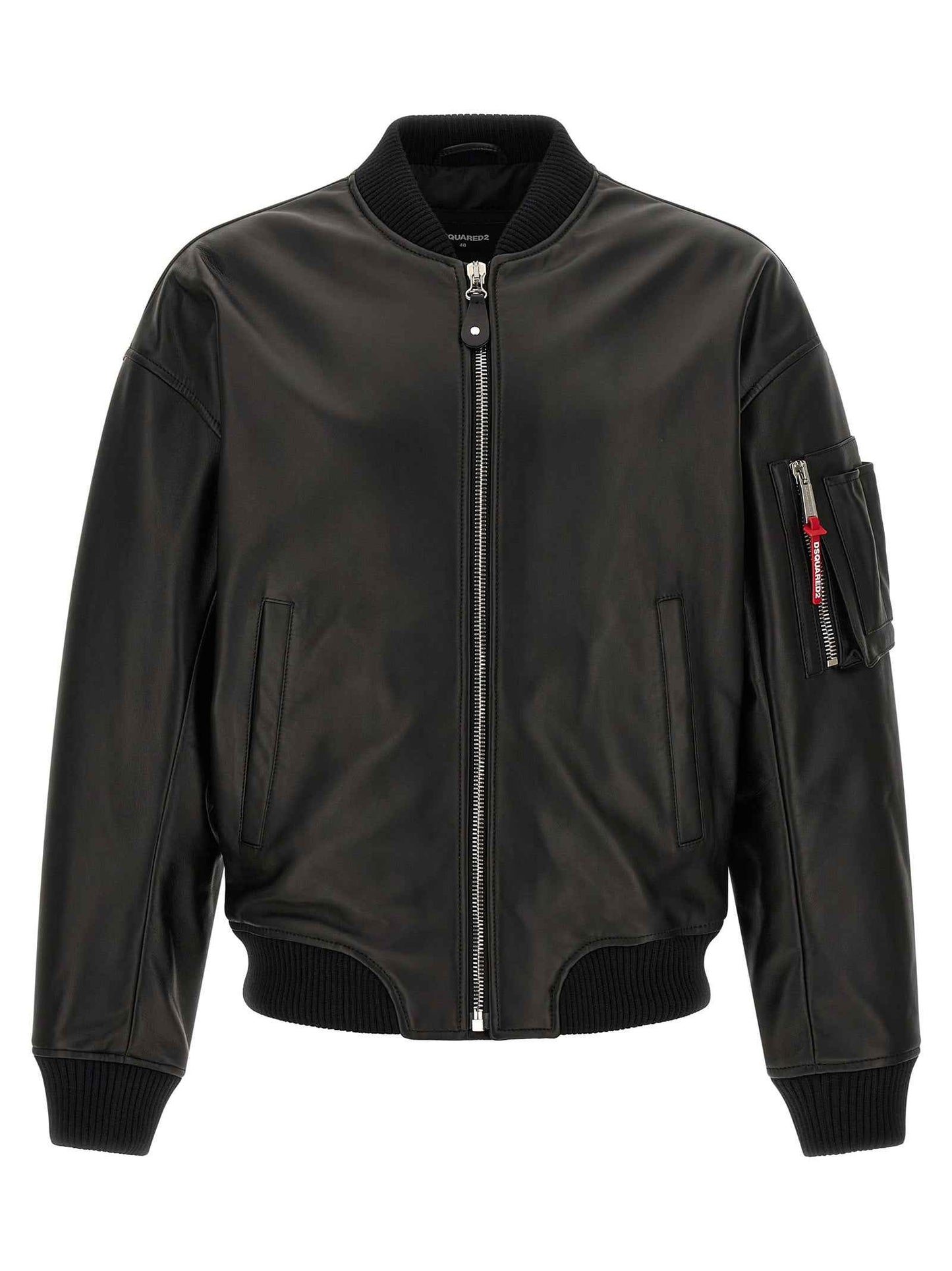 Black Leather Leather Jacket
