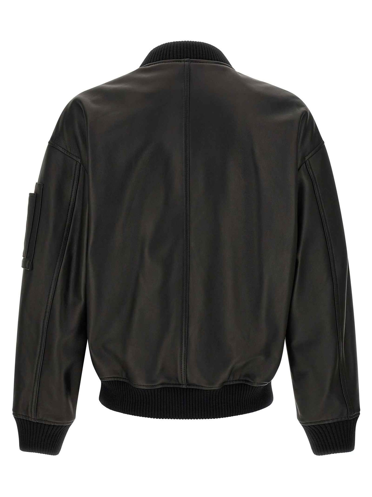 Black Leather Leather Jacket