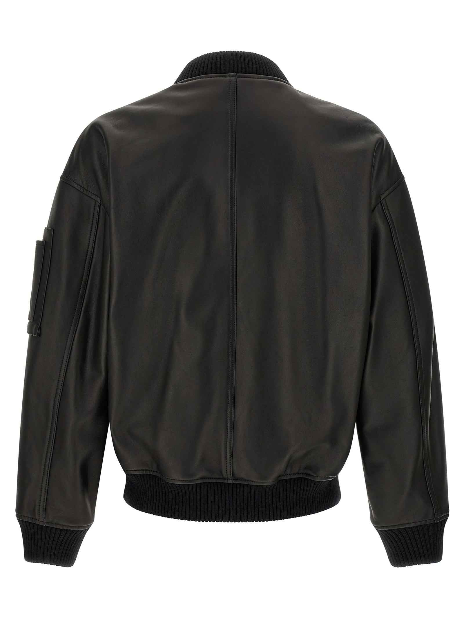 Black Leather Leather Jacket