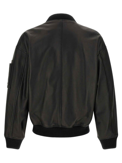 Black Leather Leather Jacket