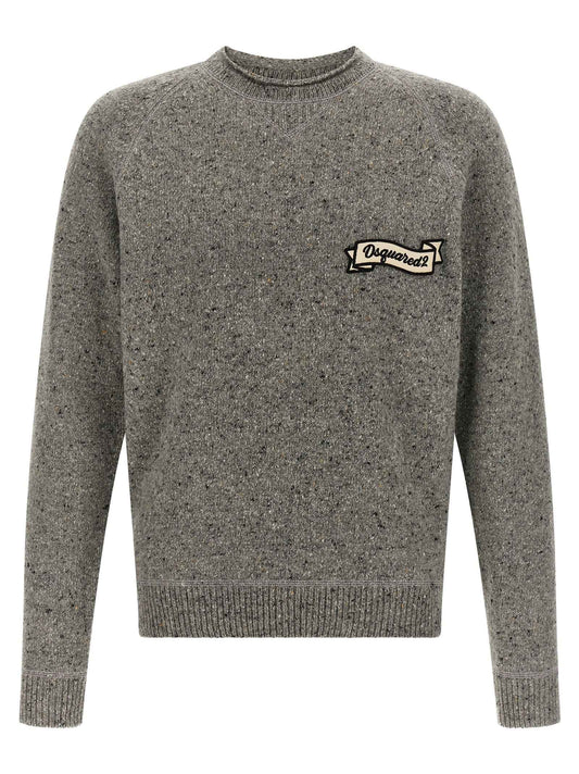 Gray Wool Cardigan