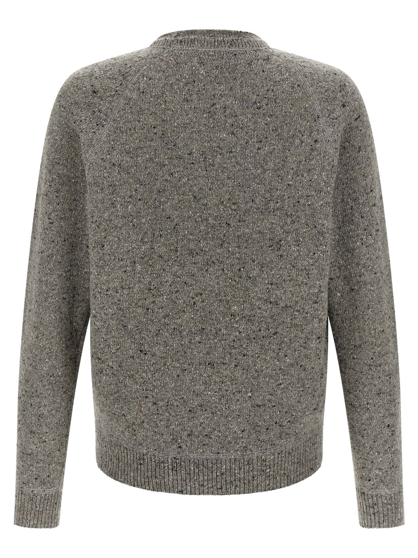 Gray Wool Cardigan