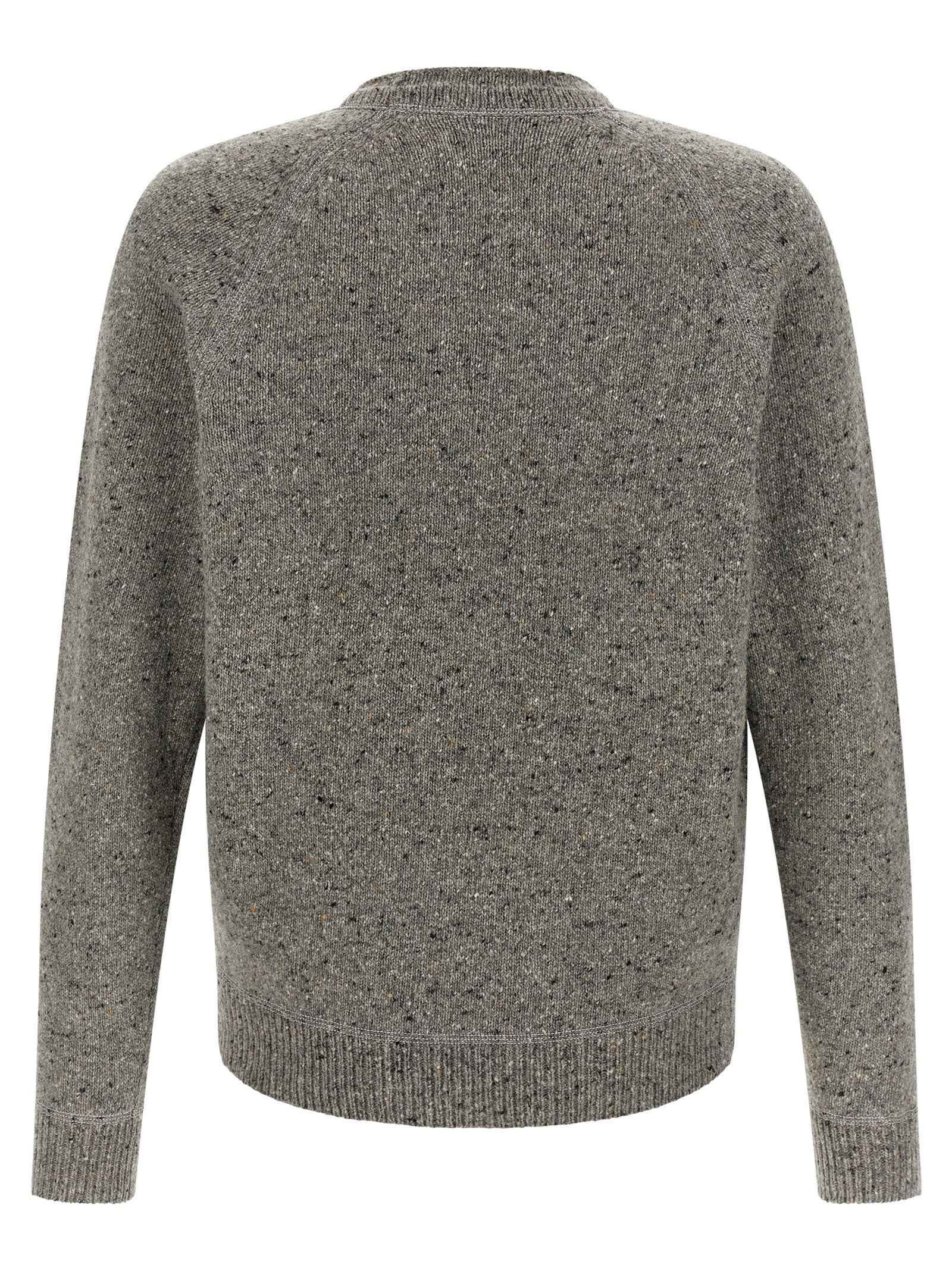 Gray Wool Cardigan