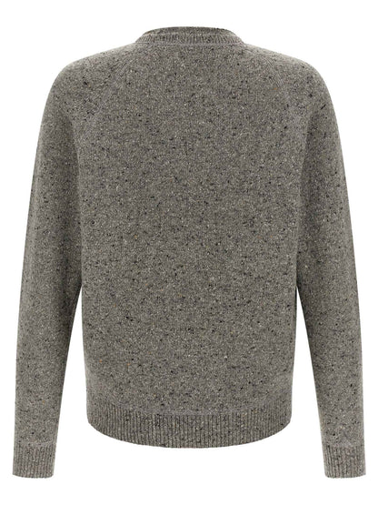 Gray Wool Cardigan