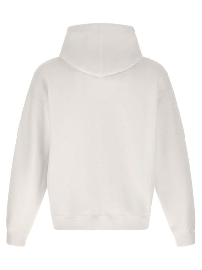 White Cotton Sweatshirt