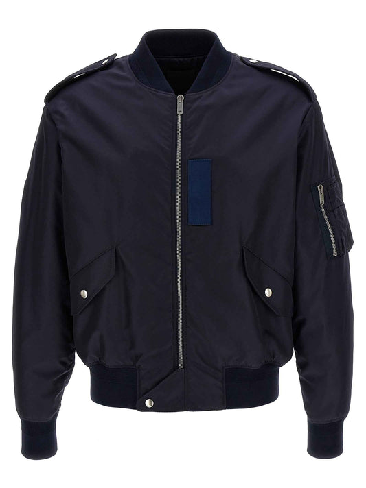 Blue Polyamide Bomber