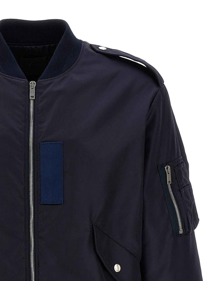 Blue Polyamide Bomber