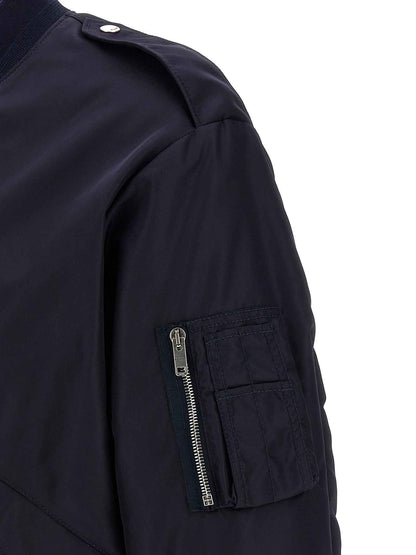 Blue Polyamide Bomber