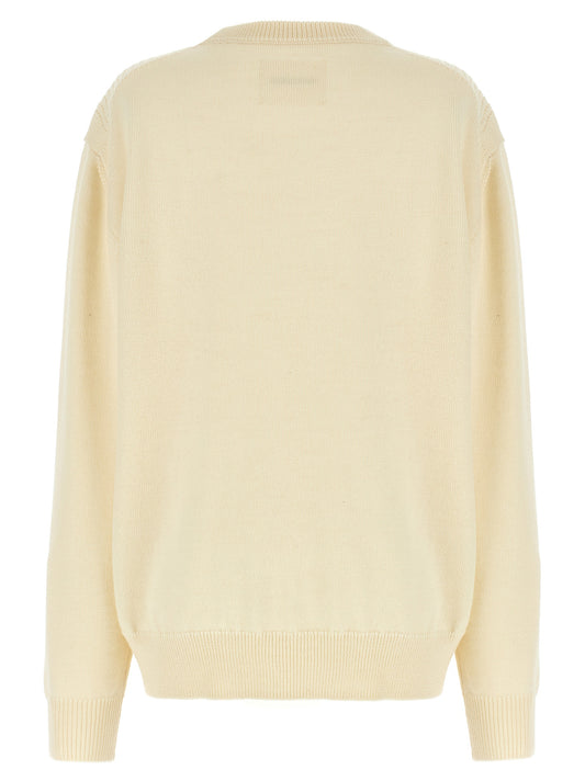 White Wool Cardigan