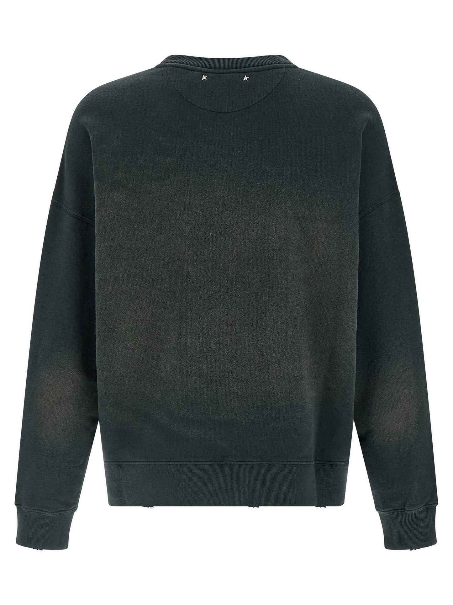 Black Cotton Sweatshirt