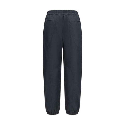 Black Cotton Joggers (Workout Pants)