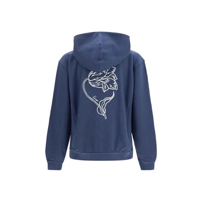 Blue Cotton Sweatshirt