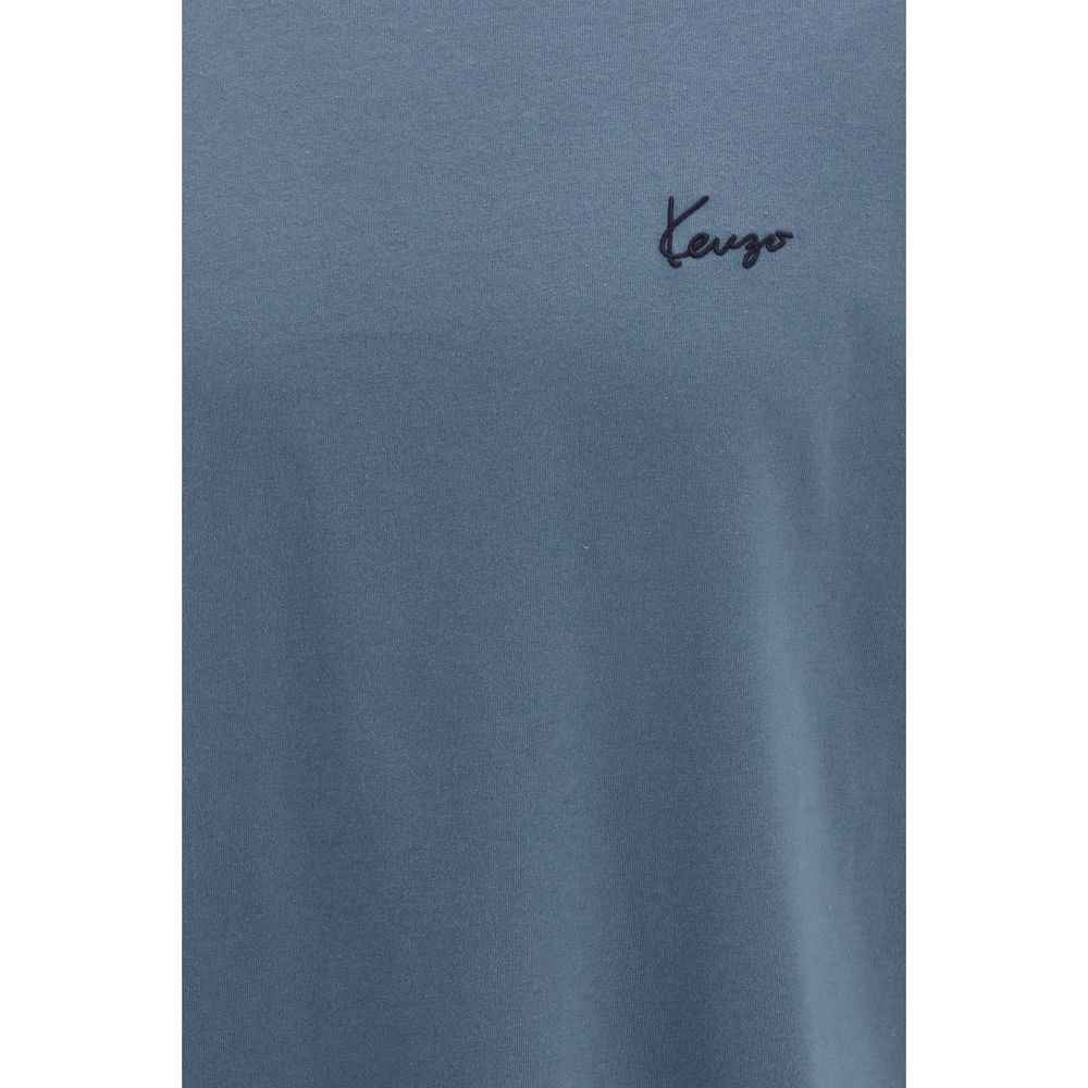 Blue Cotton T-Shirt