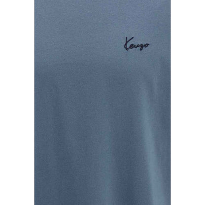 Blue Cotton T-Shirt